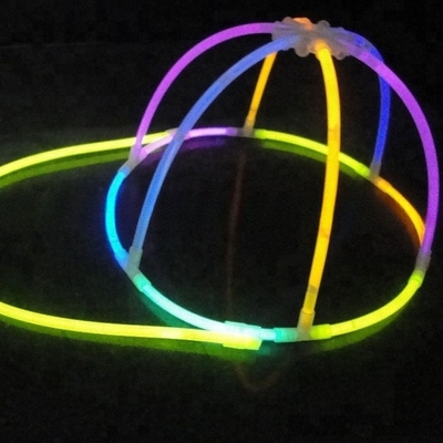 Weihnachtsfestdekoration Mehrfarbiger Glow Stick Cap mit 6-12 Stunden Glowing Time