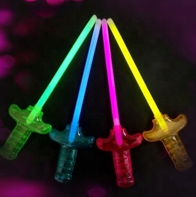 8 Zoll Plastik Glow Schwert Stick perfekt für Camping Gelegenheit und Veranstaltung Party-Versorgung